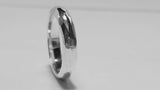 Sterling Silver Faceted Ring