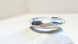 Sterling Silver Faceted Ring wedding band - Isabella Cascio Greggio