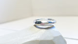 Sterling Silver Faceted Ring