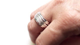 Narrow Spinner Ring